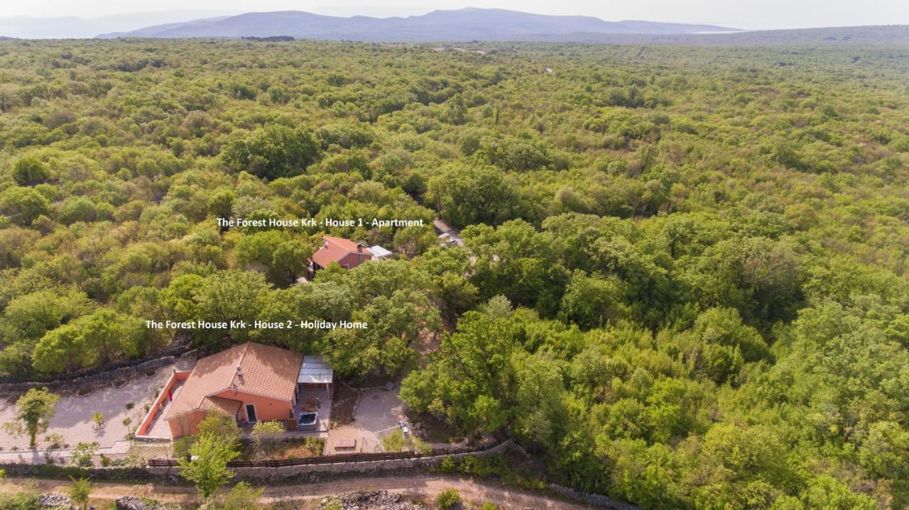 The Forest House Krk 2 Kras Exterior foto